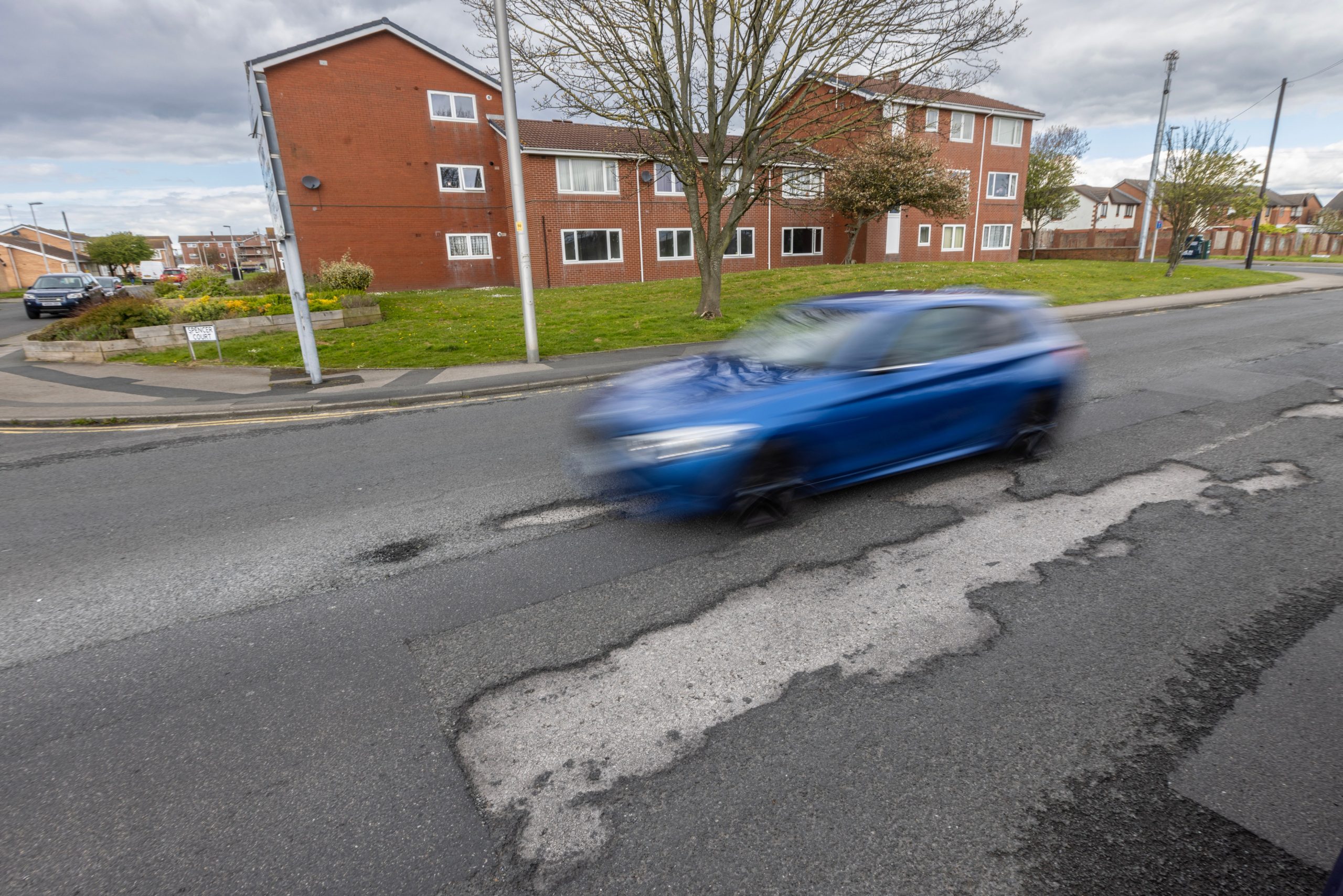 Talbot Road, Blackpool, is still a bumpy ride — but is due to be repaired