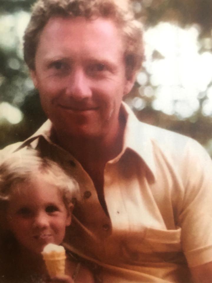 Grégoire Trudeau con su padre c. 1978